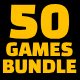 50 HTML5 Games Bundle ( with Construct 3 files ) - HTML5 / Games