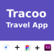 Travel Mobile App | UI Kit | Ionic | Figma + XD FREE | Tracoo - Mobile / Native Web