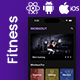 React Native Fitness Workout App Template in React Native | FitStart - Mobile