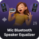 Mic Bluetooth Speaker Equalizer with AdMob Ads Android - Mobile / Android