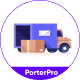 PorterPro - Logistics Service App - Courier - Packers & Movers - Truck Transport Complete Solution - Mobile / Flutter...
