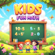 Kids Fun Math Game – Educational HTML5 Game (Construct 3) | Android, iOS & Windows Source Code - HTML5 / Games