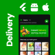 6 App Template| Multi-Vendor, Multi-Category Delivery App| Food, Pharmacy & More| Flutter| DeliQuick - Mobile / Flutter