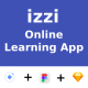 Online Learning App ANDROID + IOS + FIGMA + Sketch | UI Kit | Ionic | Izzi - Mobile / Flutter