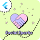 SocialSparks - Social Connect Flutter Mobile App Template | Android & iOS UI Kit - Mobile / Flutter