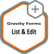 Gravity Forms - List & Edit - WordPress / Forms