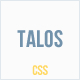 Talos - Animated Horizontal Submenu - CSS / Navigation and Menus