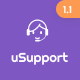 uSupport - Ticket Management Plugin for Ultimate SMS - PHP Scripts / Miscellaneous