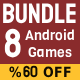 Bundle 8 Android Studio Games with AdMob Ads - Mobile / Android
