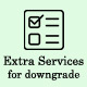 Product Extra Services Addon for Downgrade - PHP Scripts / Add-ons