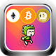 Jump and Collect Crypto ( Construct 3 | C3P | HTML5) Endless Game - HTML5 / Games