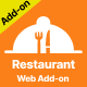 Restaurant App SaaS Web Add-on - PHP Scripts / Add-ons