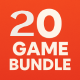 20 HTML5 Games Bundle - Puzzle - Kids game - Sports games - HTML5 / Games