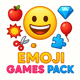 Emoji Games Pack - 8 HTML5 Games (Phaser 3) - HTML5 / Games