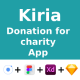 Donation for charity App ANDROID + IOS + FIGMA + XD | UI Kit | Ionic | Kiria - Mobile / Native Web