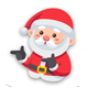 Christmas Stickers - WASticker, Sticker for Whatsapp Android App with AD Integration - Mobile / Android