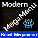 Modern Megamenu - React Responsive Mega Menu - JavaScript / Navigation