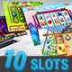 HTML Mega Slot Bundle • 10 Casino Themes - HTML5 / Games