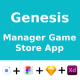 Game Store App ANDROID + IOS + FIGMA + XD + Sketch | UI Kit | Ionic | Genesis - Mobile / Native Web