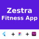 Fitness & Meditation, Yoga App ANDROID + IOS + FIGMA + XD + Sketch | UI Kit | Flutter | Zestra - Mobile / Flutter