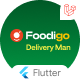 Foodigo - Online Restaurant and Food Ordering Platform Flutter Deliveryman Mobile App - Mobile / Flutter