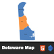 Delaware Interactive SVG Map - HTML5