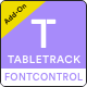 FontControl Module for TableTrack - PHP Scripts / Add-ons