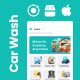 4 App Template | Car Wash Booking & Service Management App Template | Ionic | DeliCarwash - Mobile / Native Web