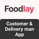 FoodLay - Restaurant Food Delivery App Flutter UI Kit - Mobile / Flutter