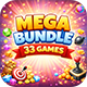 33 Premium Games Mega Bundle - Construct 3 - Playcanvas - HTML5 / Games