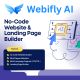 Webifly AI - No Code Website & Landing Page Builder (SAAS) - PHP Scripts / Project Management Tools