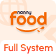 FoodNanny - Multi Restaurant Food Delivery App with PWA Website & Laravel Admin with AI Assistant - Mobile / Flutter...