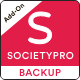 Backup Module for SocietyPro - PHP Scripts / Add-ons