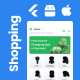 4 App Template | Multi-Vendor eCommerce Marketplace App Template | Hyperlocal Delivery | DeliShop - Mobile / Flutter