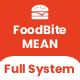 FoodBite Multi Restaurant - Food Delivery App with NodeJS, MongoDB Angular & Flutter - Mobile / Flutter / Full Applic...