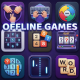 22 Offline Games App (Flutter) - HTML Games - Android & iOS - Mobile / Flutter / Full Applications