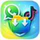 SaveMate: Status Saver, Video Downloader & Smart Tools Save Status, Download Videos & Use Smart Text - Mobile / Flutt...