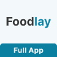 Foodlay | Restaurant Management System With Mobile App - Mobile / Flutter / Full Applications