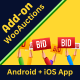 Android & iOS Auction Mobile App with Live Bidding & Wallet