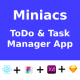 Miniacs - Business Manager React Native UI Kit (Figma, XD, Sketch) - Mobile / Native Web