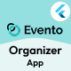 Evento Organizer Mobile App - Multivendor Event Management App for Event Organizers (Flutter) - Mobile / Flutter / Fu...