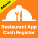 Restaurant App Cash Register Web Add-on - PHP Scripts / Add-ons