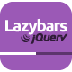 Lazybars - CSS Themeable Responsive Scrollbar jQuery Plugin - JavaScript / Miscellaneous