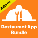 Restaurant App all-on one Bundle Module - PHP Scripts / Add-ons