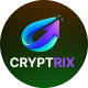 Cryptrix – AI Crypto Investing React Native Expo UI Kit - Mobile