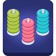 Hoop Sorting Puzzle + Level Editor - HTML5 Game (Construct 3) - HTML5 / Games