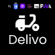 Delivo | Full-Stack PWA Food Delivery Platform (Next.js & NestJS) - Mobile / Native Web