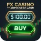 FX Casino - HTML5 Trading Simulator Game - HTML5 / Games