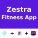 Zestra | Fitness and Wellness App UI Kit - Mobile / Native Web