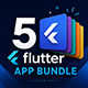 Flutterlify | 5 Flutter Mobile Apps Bundle - Mobile / Flutter / Full Applications